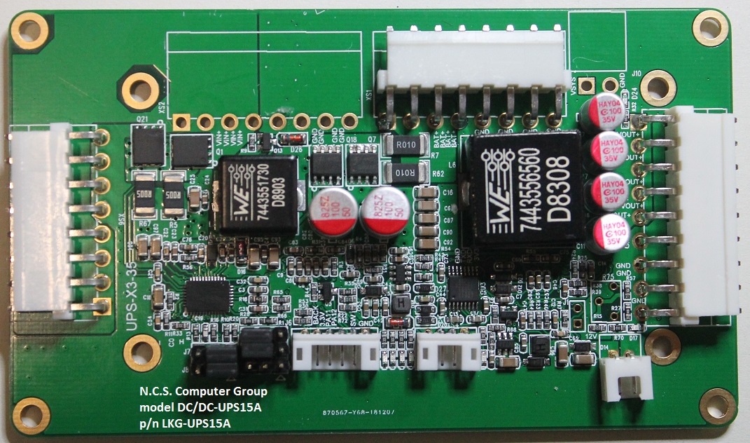 Industrial DC-DC/UPS board